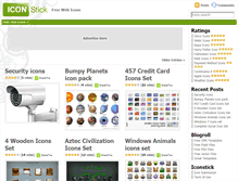 Tablet Screenshot of iconstick.com